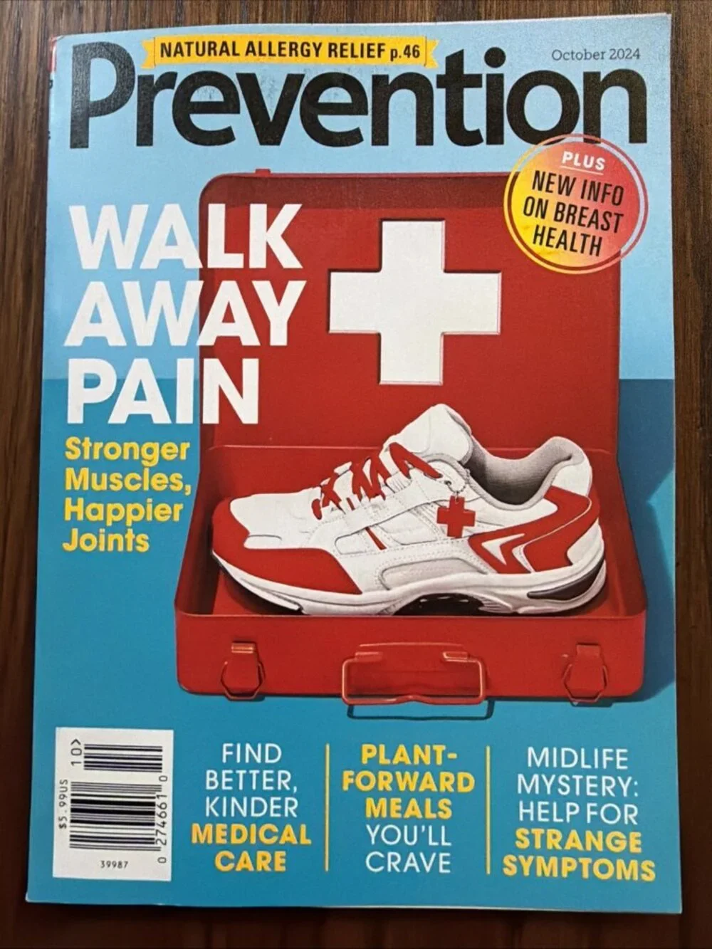 Prevention Magazine - October 2024 / Walk Away Pain / Natural Allergy Relief